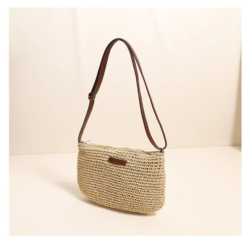 Straw Beach Bag
