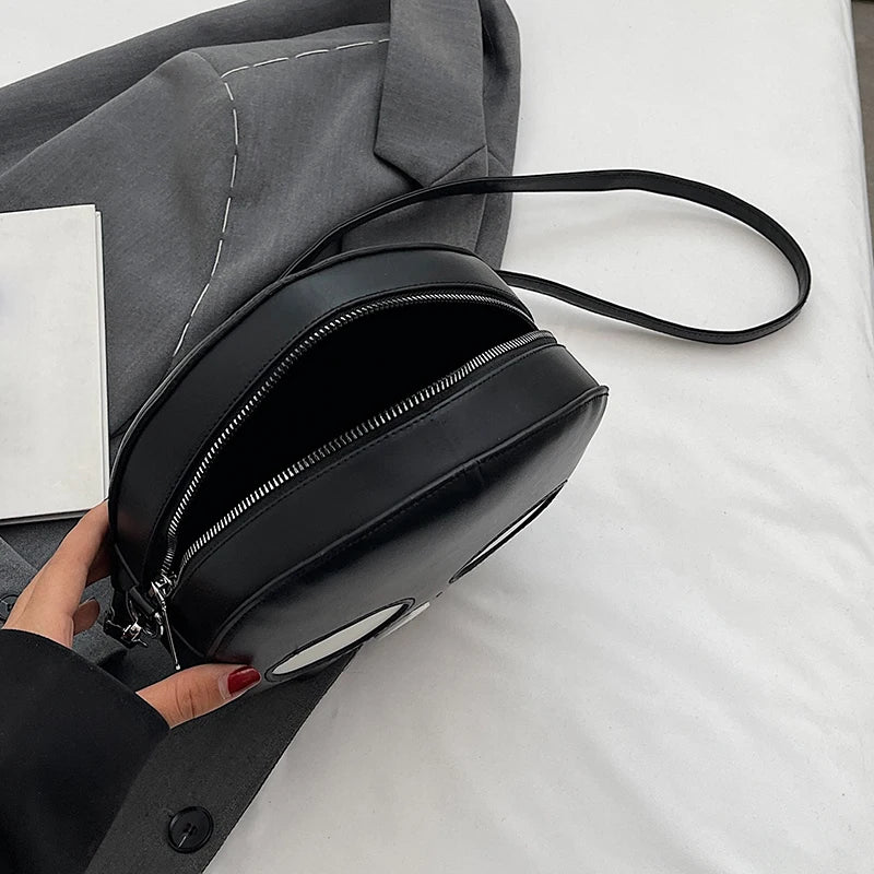 Skull style crossbody bag