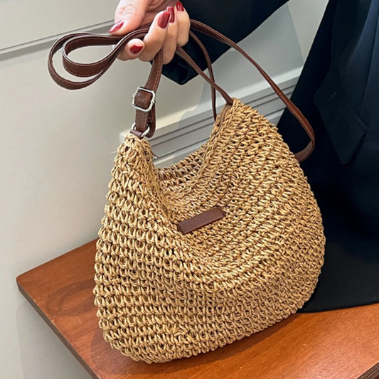 Straw Beach Bag